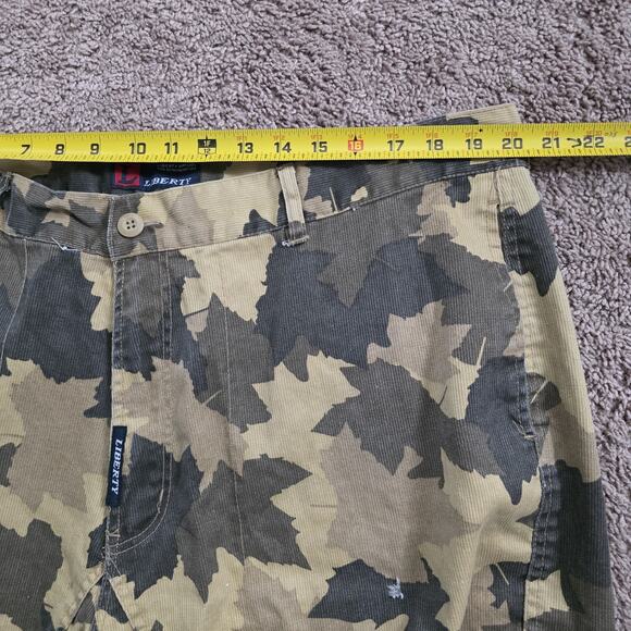 Vintage Liberty Camo Pants Mens 38x32 Cargo Rip Stop USA Hunting Baggy Woodland - Picture 9 of 11
